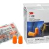 3M™ 1100 Uncorded Disposable Foam Earplugs