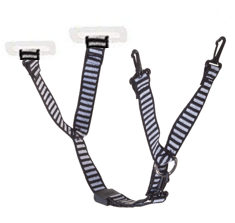 MSA™ 4 Point Chin Straps